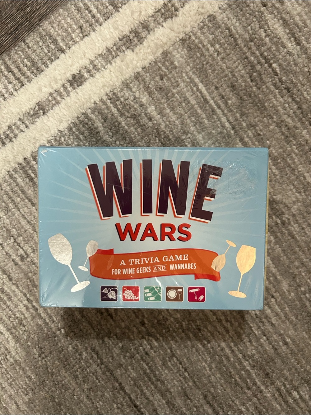 NWT Wine Wars Trivia Card Game